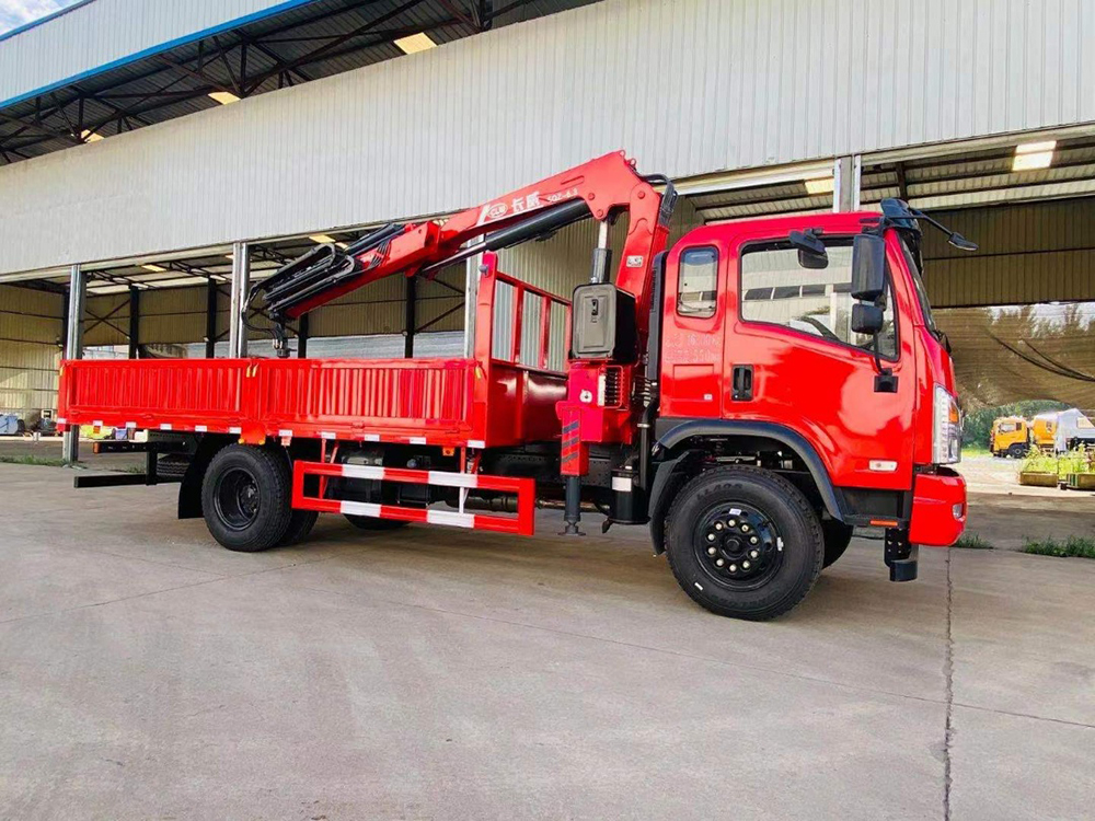 國六東風(fēng)D912長威6.3噸四節(jié)折臂吊機隨車吊